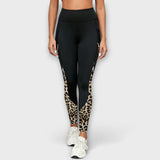 Grácia - Legíny s vysokým pásom a leopardím vzorom