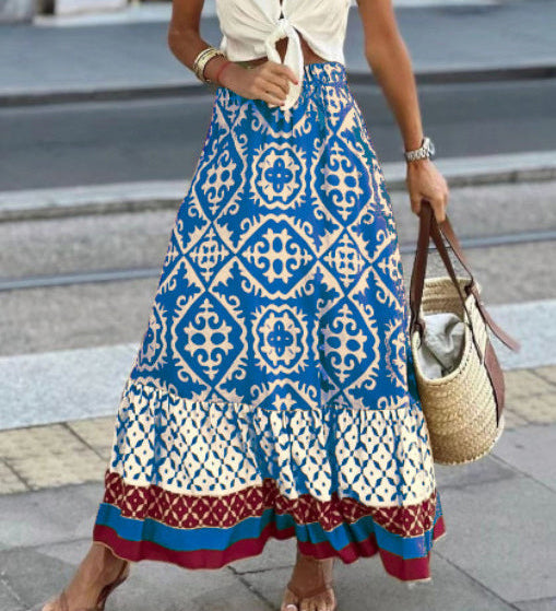 Siera | Boho maxi sukňa