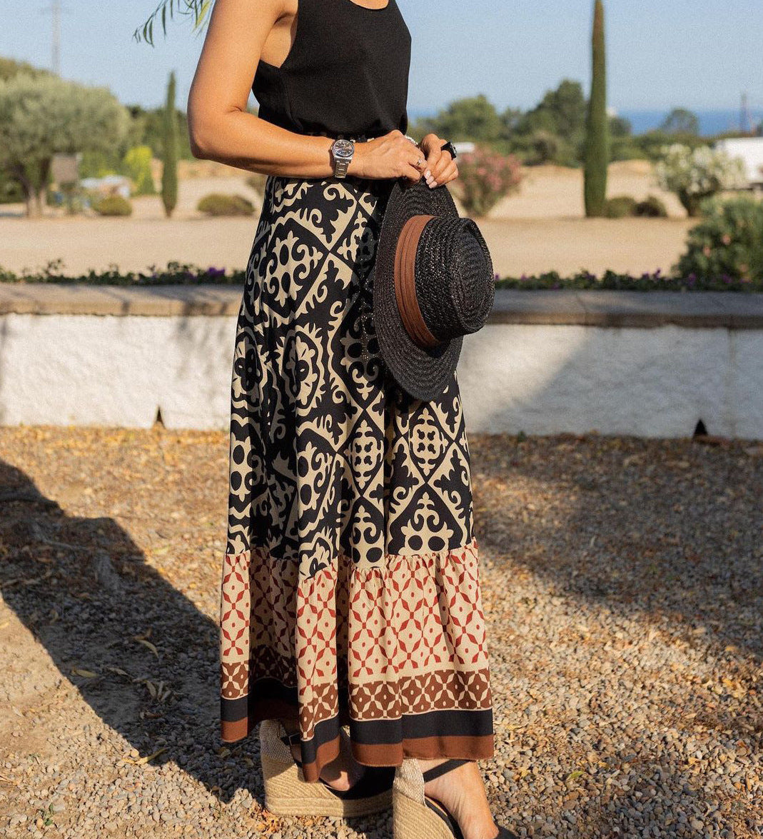 Siera | Boho maxi sukňa