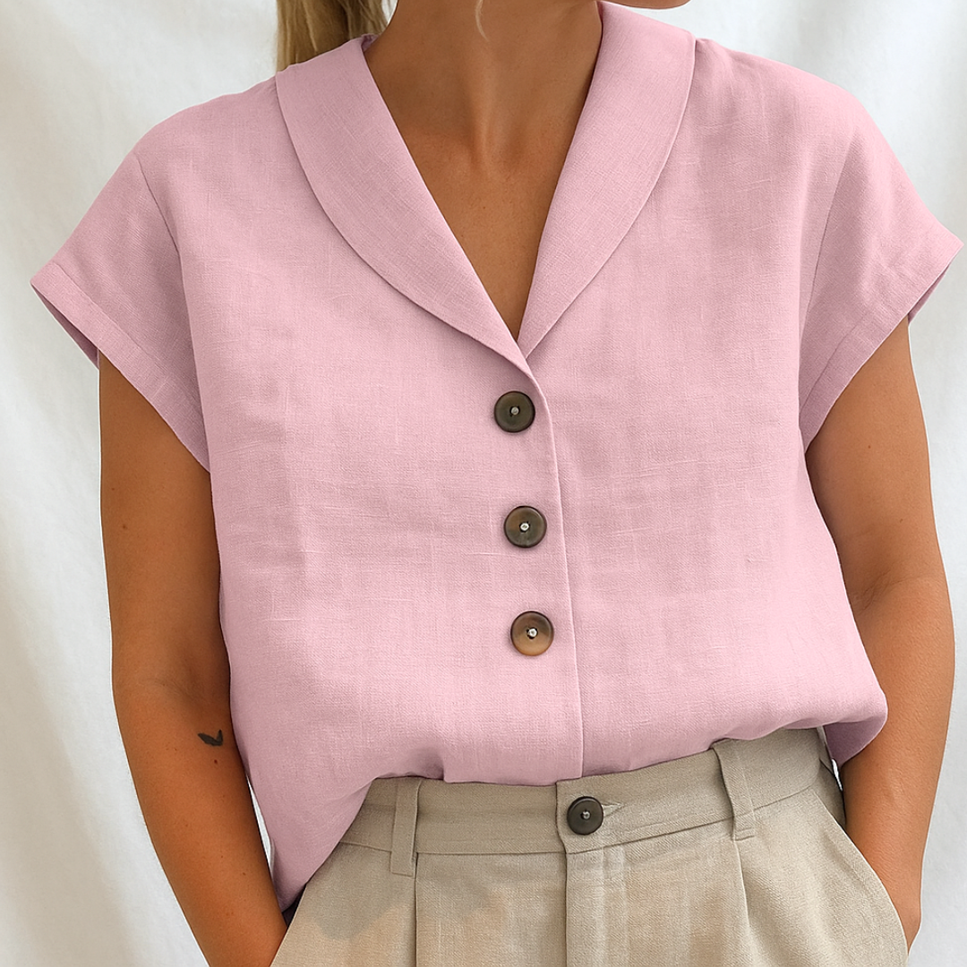 Lívia | Elegantná hladká blúzka