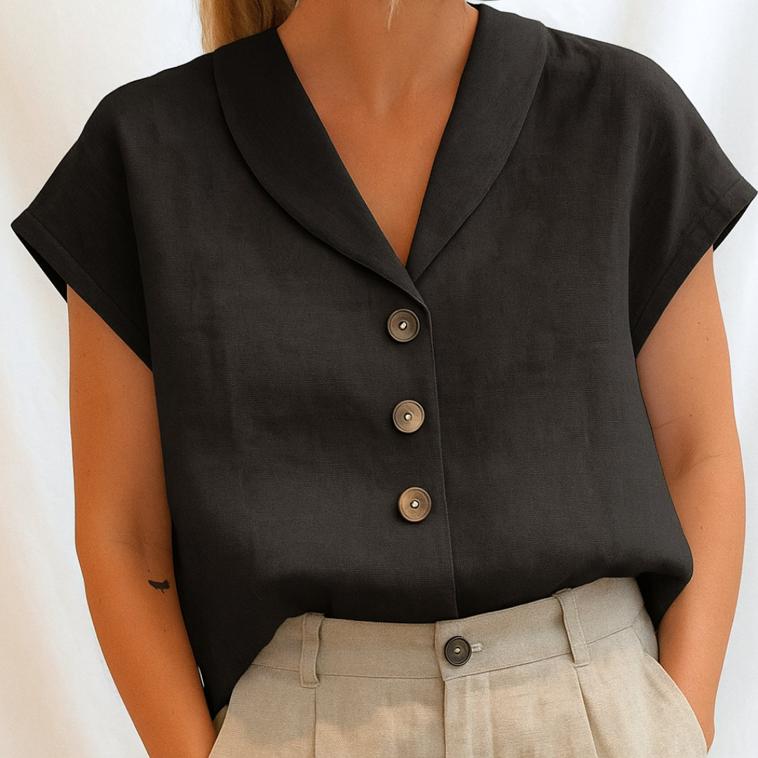 Lívia | Elegantná hladká blúzka