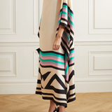 Irina - geometrický kaftan