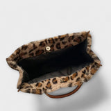 Jana | Plyšová taška s elegantným leopardím vzorom