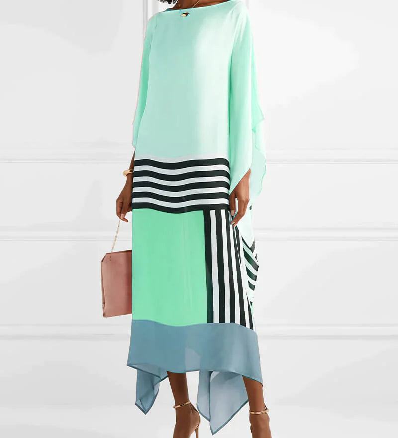 Irina - geometrický kaftan