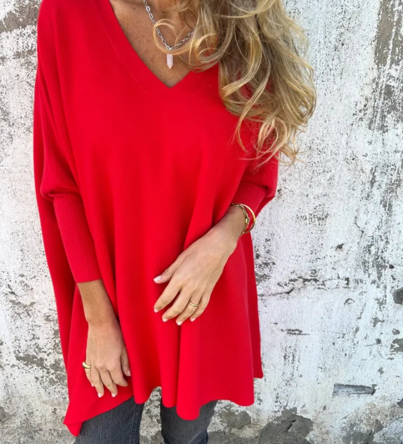 Diana - boho top z úpletu