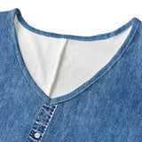 Helena™ | Retro denim šaty