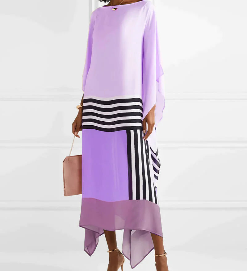 Irina - geometrický kaftan