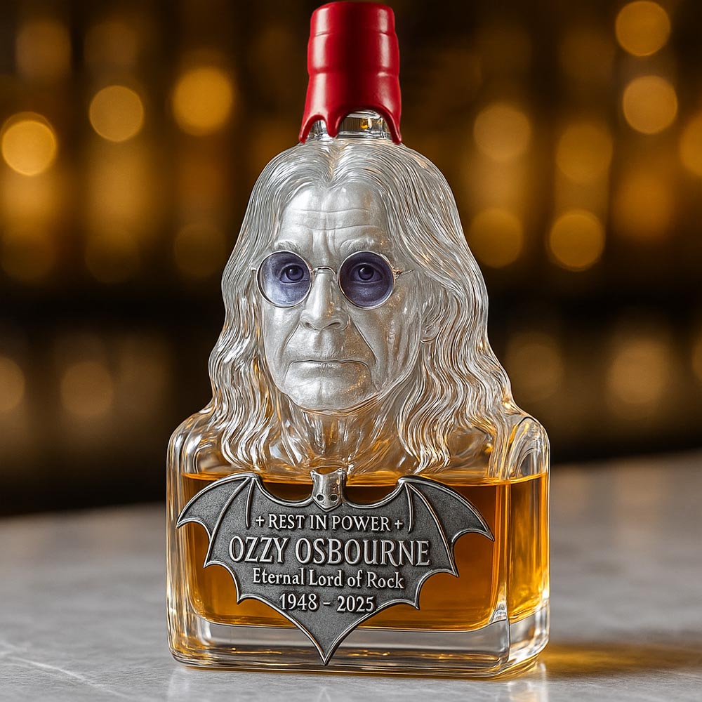 Večná pamäť v skle — fľaša whisky na počesť Ozzyho Osbournea