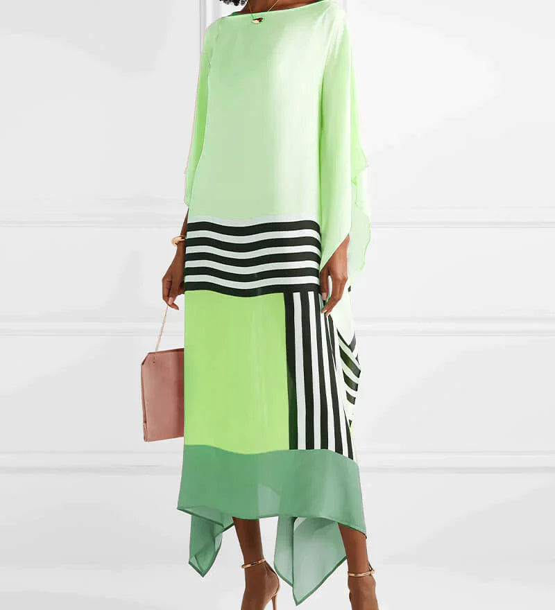 Irina - geometrický kaftan