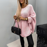 Isabelle - Elegantný dámsky sveter s okrúhlym výstrihom