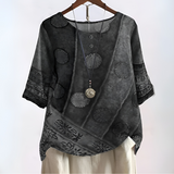 Lea - Boho umelecká blúzka