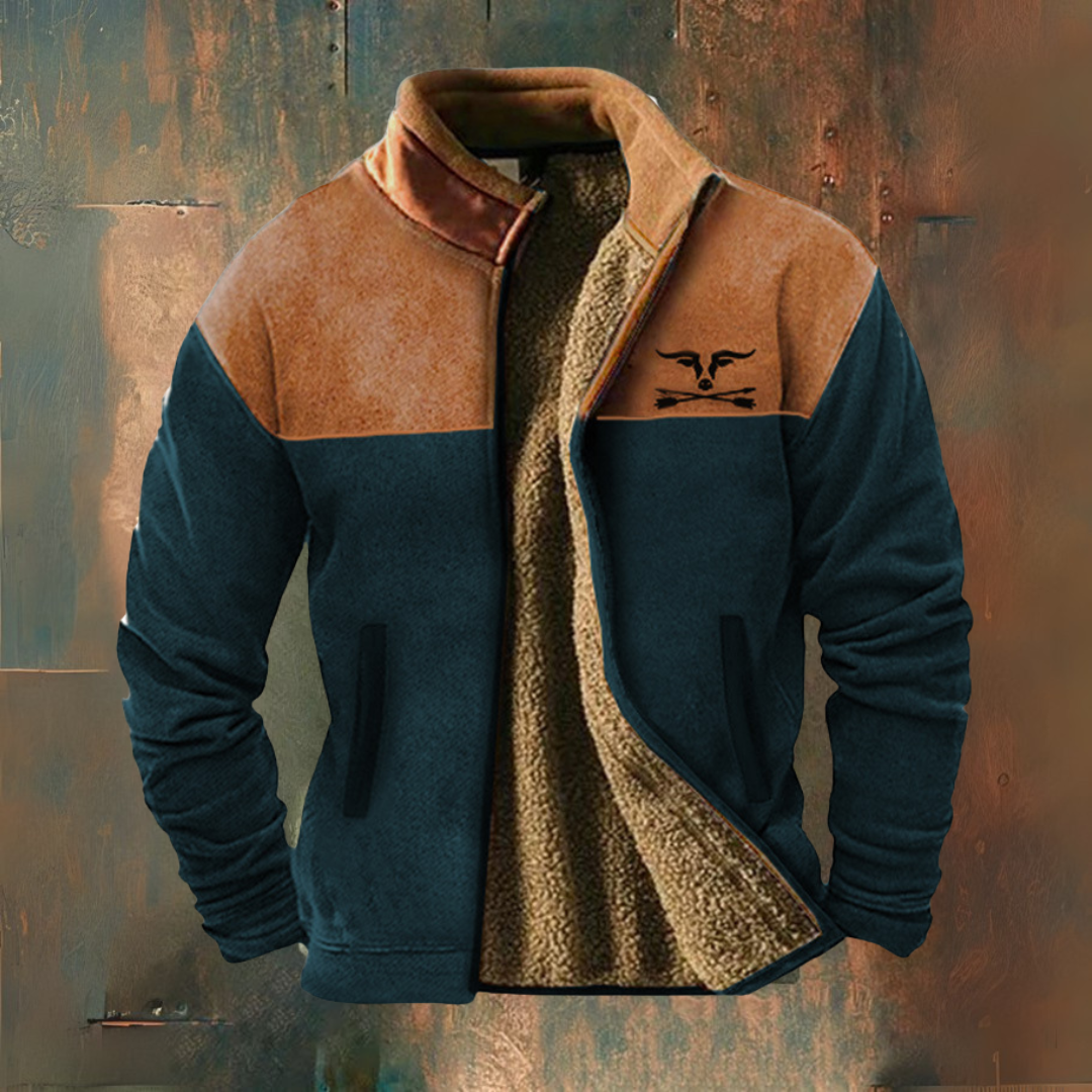 Západný fleece – Polárny kabát Alex