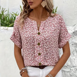 Jana | Elegantná blúzka s kvetinovým vzorom