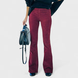 Klara - Flare nohavice z corduroy
