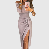 Jana | Maxi šaty s halter strihom, elegantným a vzdušným