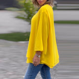 Margita | Blúzka z chiffon s zipsom