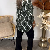 Janka™ | Casual blúzka s dlhými rukávmi a elegantným vzorom