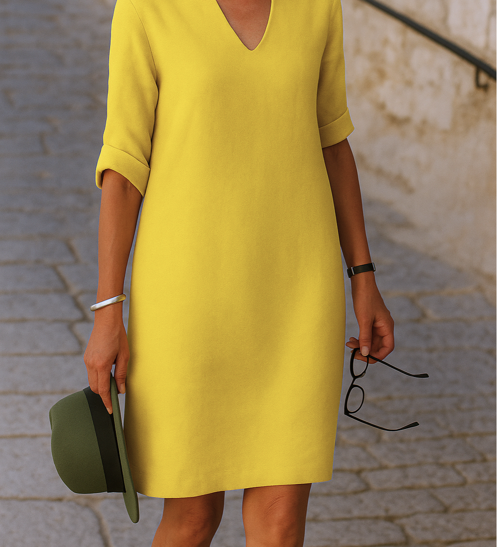 Lia™ | Elegantné šaty s výstrihom do V