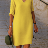 Lia™ | Elegantné šaty s výstrihom do V