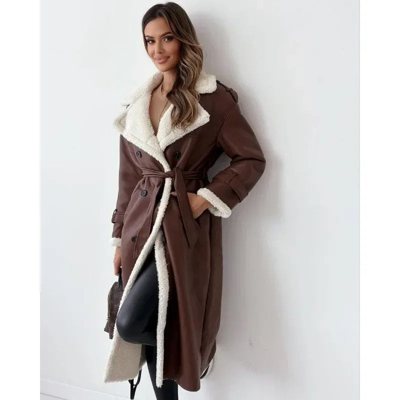 Jana - Elegantný kabát s klopami