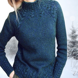 Mária | Elegantný sveter s vysokým golierom