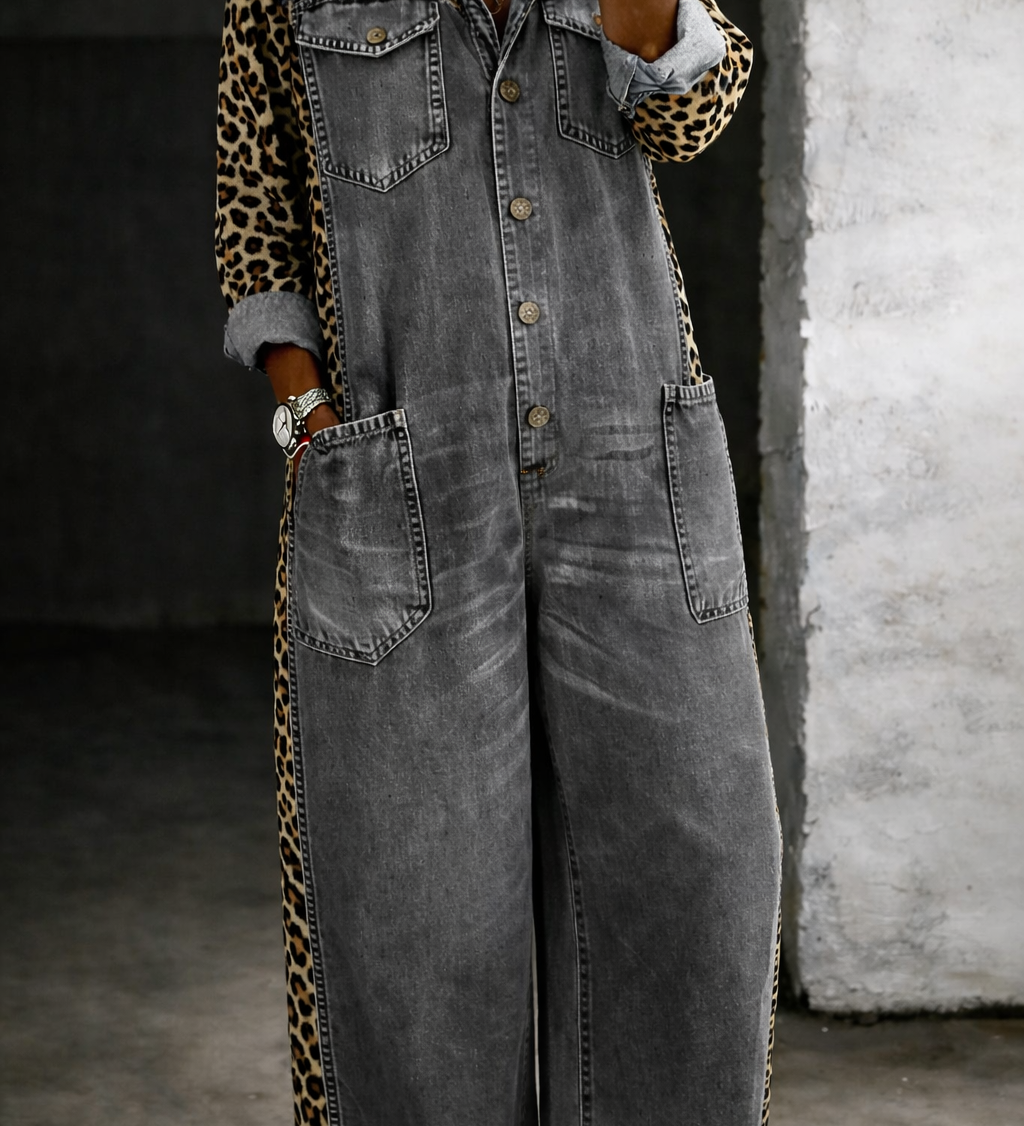 Jana™ | Kombinácia košele z denimu