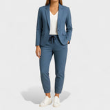Emília - elegantný set s kabátom a nohavicami