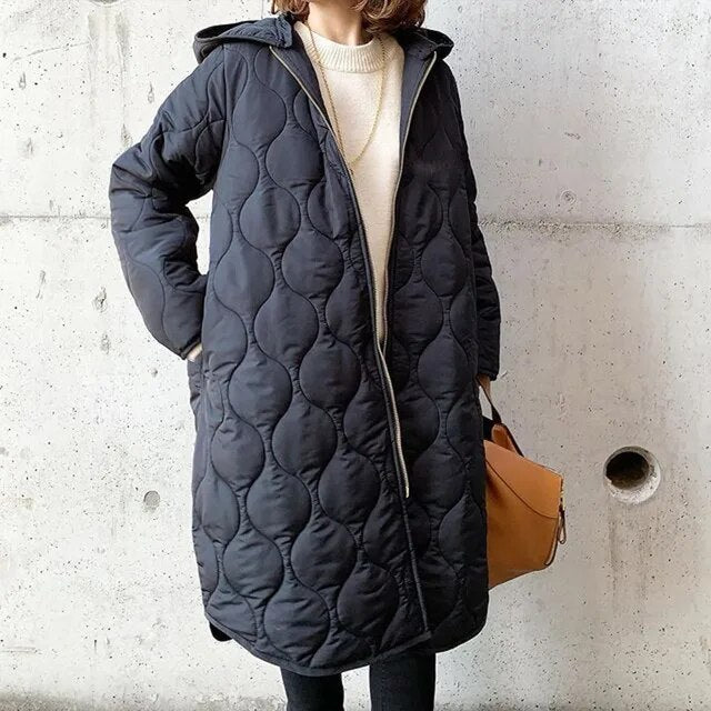 Pavlína™ | parka s kapucňou a starostlivo navrhnutými detailmi