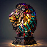 Sofia – Farebná sklenená lampa lev