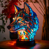 Mária – Magická lampa vyrobená z farebného skla