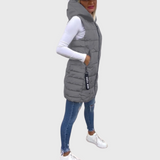 Jana - Bezrukávový prešívaný kabát