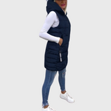 Jana - Bezrukávový prešívaný kabát