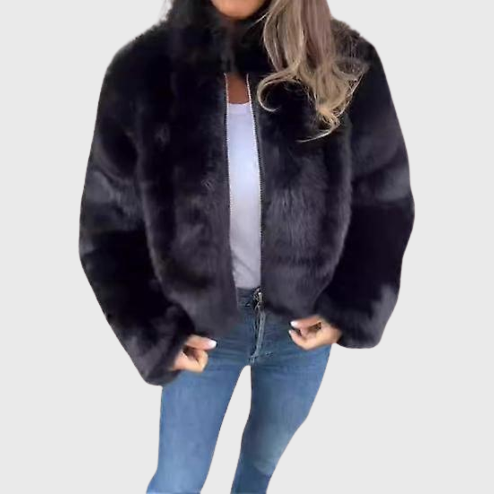 Zuzana - Dámska termálna bunda Teddy Fleece