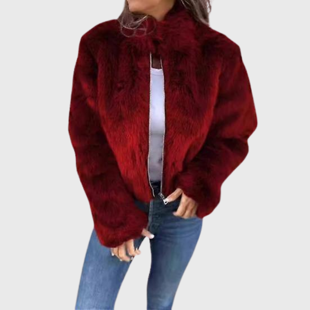 Zuzana - Dámska termálna bunda Teddy Fleece