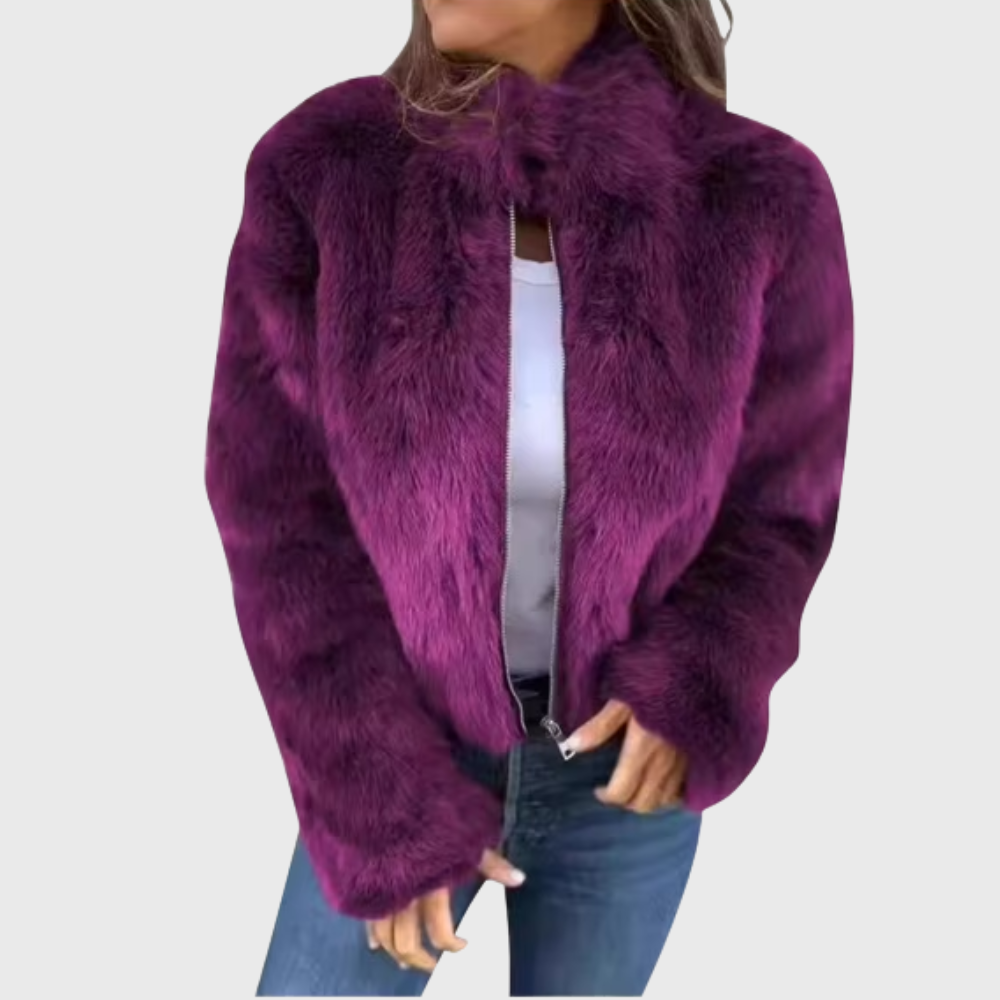 Zuzana - Dámska termálna bunda Teddy Fleece