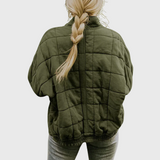Júlia | Prešívaná bunda s elegantným oversized vzhľadom