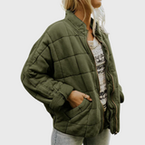 Júlia | Prešívaná bunda s elegantným oversized vzhľadom