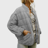 Júlia | Prešívaná bunda s elegantným oversized vzhľadom