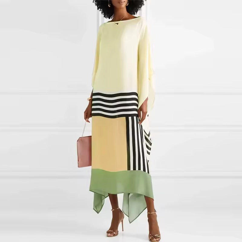 Irina - geometrický kaftan