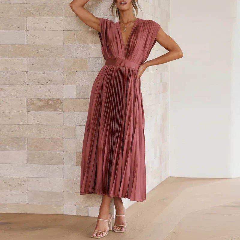 Hedvika - Elegantné dámske šaty bez rukávov