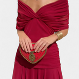 Alena - Dlhé šaty Aleny s kvetinovou potlačou a výstrihom do V