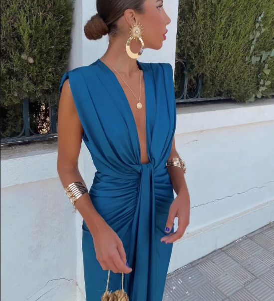 Sofia™ - Elegantné plisované šaty