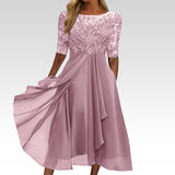Helena™ - Elegantné midi šaty z čipky