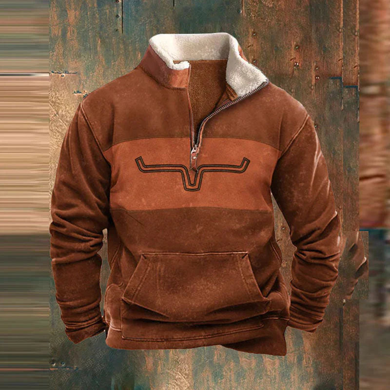 Roman™ | Mikina s kapucňou a zipsom