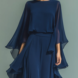 Aurora | Elegantný kompletný set z chiffon s volánmi
