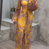 Adriana™ - Elegantné šaty s V-výstrihom