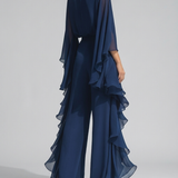 Elegantný a vzdušný komplet z chiffon materiálu