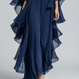 Elegantný a vzdušný komplet z chiffon materiálu
