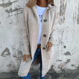 Lívia | Elegantný dlhý kabát pre dámy