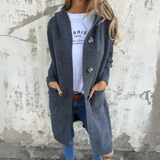 Lívia | Elegantný dlhý kabát pre dámy